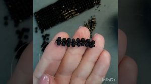 Мастер класс плетение браслета из бисера и матовых бусин. Мужской браслет.