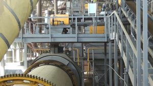 Участок подготовки пресс-порошка