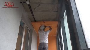 РЕМОНТ КВАРТИР в СПб. Утепление балкона в новостройке. Пальмира Дом.mp4