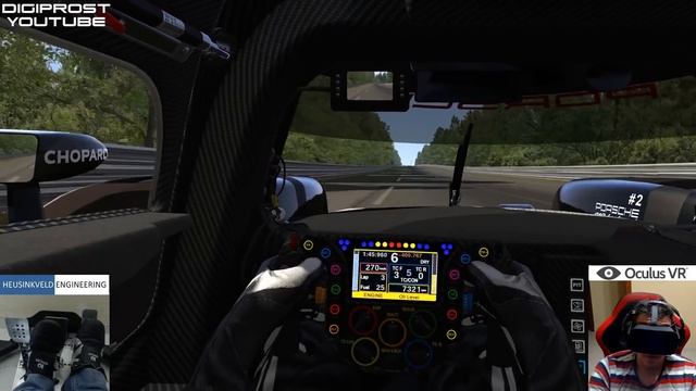 Oculus Rift CV1 - New Porsche 919 Hybrid 2016  Le mans - Assetto Corsa