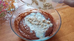 Возьмите какао, овсянку и бананы и приготовьте прекрасный десерт без сахара и без муки!