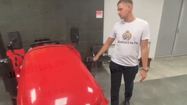 Минитрактор Русич Чувашпиллер Т 120 эксклюзивно для Alfamart24 ru смотреть онлайн