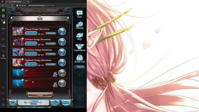 Granblue Fantasy : Tutorial unlock content dan farming di level 50 - 100 смотреть онлайн