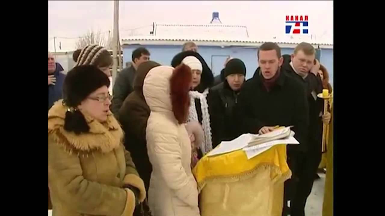 Освящение колоколов в Храме Святого Апостола Андрея Первозванного смотреть онлайн