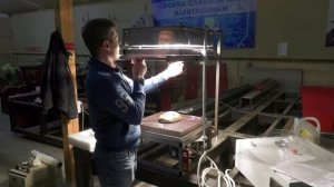 Станок вакуумной формовки пластиков 500х500мм