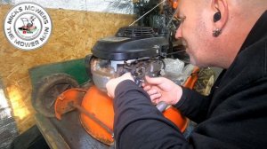 Husqvarna R152SVH Honda Auto Choke Problem