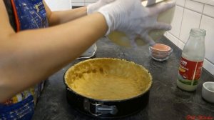 Лимонно-творожный пирог. Zitronen-Käsekuchen. Летний рецепт.