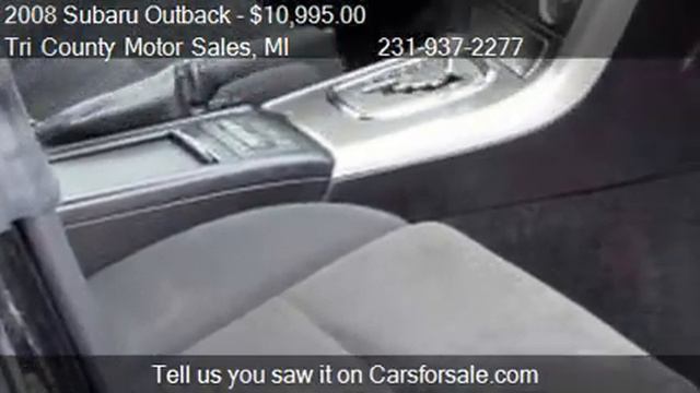 2008 Subaru Outback 2.5i - for sale in Howard City, MI 49329 смотреть онлайн