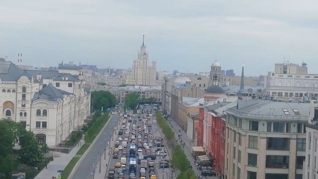 Москва со смотровой площадки