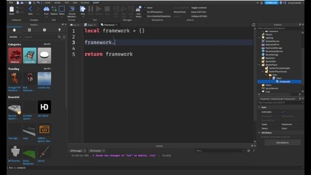 Advanced FPS Gun Framework Tutorial (Roblox Studio) - Part 1 смотреть онлайн