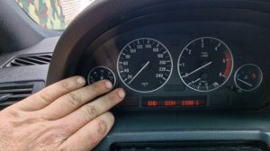 Сброс межсервисного интервала BMW X5 E53. Service interval reset BMW X5 E53