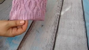 Вязание. Шапка и митенки.