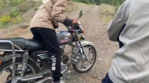 Дикая Покатушка на Мотиках толпой! (Питбайк, альфа, Иж планета) ПЛАНЕТА ВСТРЯЛА В ПЕСКУ!