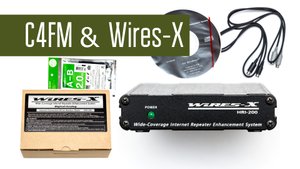 Wires-X - комплект для подключения HRI 200. Цифровая радиосвязь C4FM. Радиолюбители.