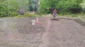 Культиватор MTD с фрезами. Культивация огорода