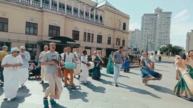 Харинама Gaura Shakti, киртания Анандита Мадхави, Москва, 6 августа 2022г. смотреть онлайн