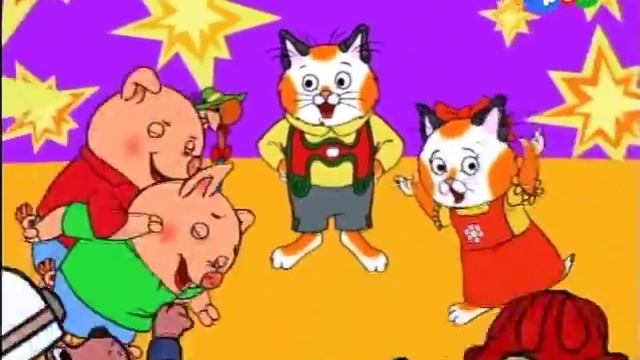 Невероятные расследования котёнка Хакли. 09.Рассыпаный мусор-Сплющенные машины смотреть онлайн