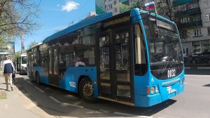 Химки. Троллейбус 0032 маршрута №1. 01 мая 2024