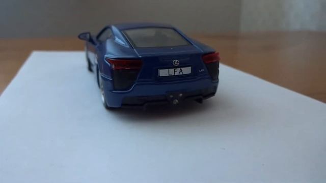 Lexus LF-A | Суперкары. Лучшие автомобили мира №24 | DeAgostini 1:43