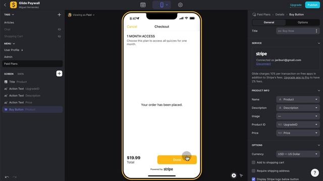 Charge To Access Your App | Glide Tutorial смотреть онлайн