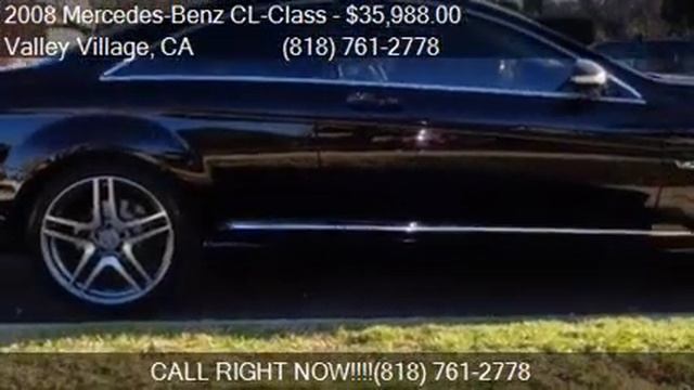 2008 Mercedes-Benz CL-Class CL600 2dr Coupe For Sale In Vall