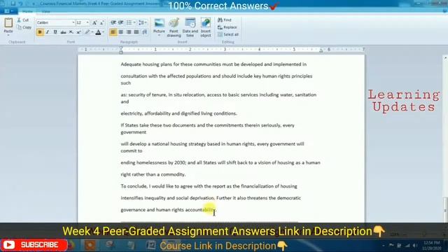Financial Markets | Coursera | Week 4 Peer-Graded Assignment Answers | 100% Marks смотреть онлайн