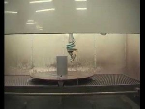 Установка-автомат с ЧПУ гидроабразивной очистки КС 1402А 5D