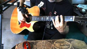 ДЖОДОСЕН НА ГИТАРЕ Joe Dassin Et si tu n'existais pas../ Open G /