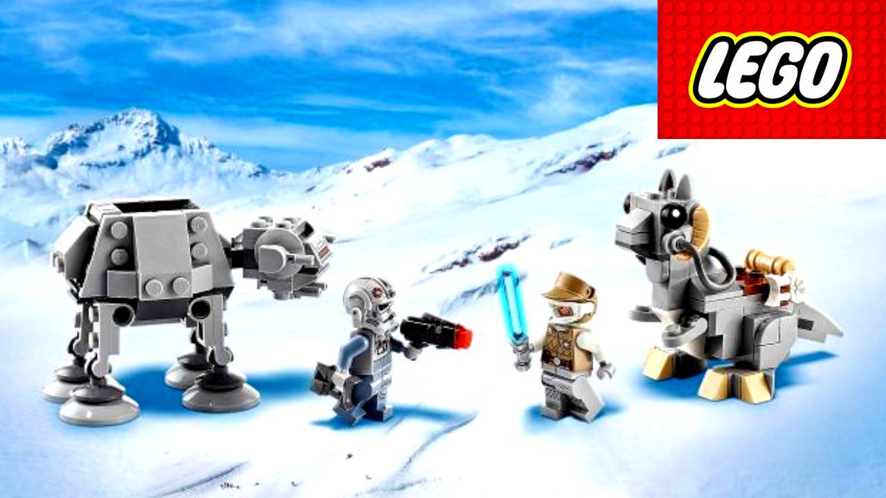 LEGO Star Wars 75298 Микрофайтеры: AT-AT против таунтауна Обзор набора лего Звездные войны