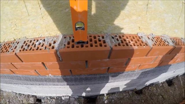 Подгоняем проем из газоблока под облицовку смотреть онлайн