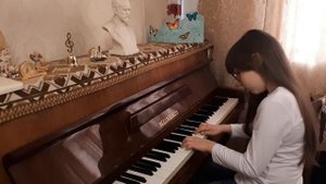 Soft Mozart Winter 2018-2019 recital. Anna, 10 yo, Russia. С.Прокофьев "Сказочка"