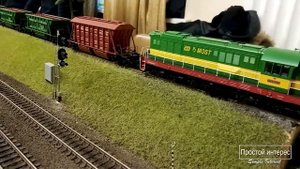 Выставка миниатюрной железной дороги и поездов. Как настоящие!