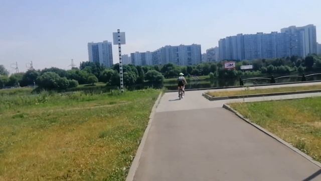 Места для отдыха в Москве. Велопрогулка. Активно отдыхаем. Парки города. Красивые места.