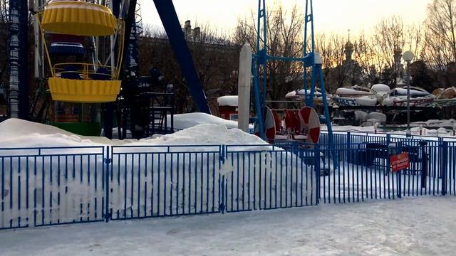 город Томск зимой. Россия. Сибирь