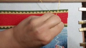 226. Вышивка металлизированной нитью. Вышивка металликом. Металлик Гамма. Вышивка крестом.