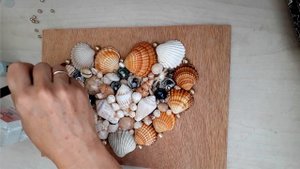 Панно из ракушек своими руками - мастер-класс