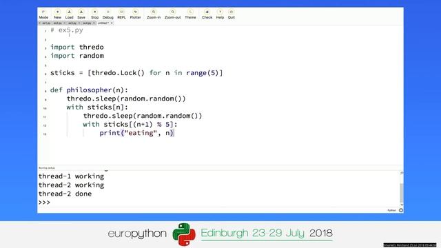 David Beazley Die Threads смотреть онлайн