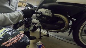 Начало подготовки к сезону BMW R1200RT.