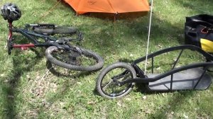 Велоприцеп TOPEAK, опыт эксплуатации.