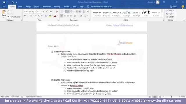 Data Science with Python | Python For Data Science Course | Intellipaat