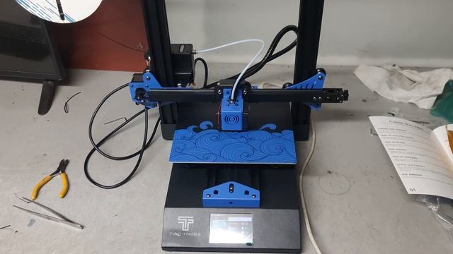 Мастерская #8 Распаковка и обзор 3D принтера TWO TREES Bluer смотреть онлайн