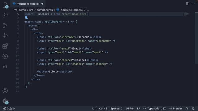 React Hook Form Tutorial - 3 - useForm Hook смотреть онлайн