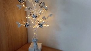 Как сделать светодиодное цветущее дерево своими руками