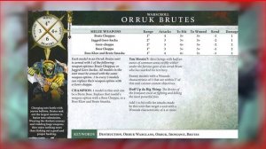 Разбор правил: Destruction Battletome Orruk Warclans Pt. II