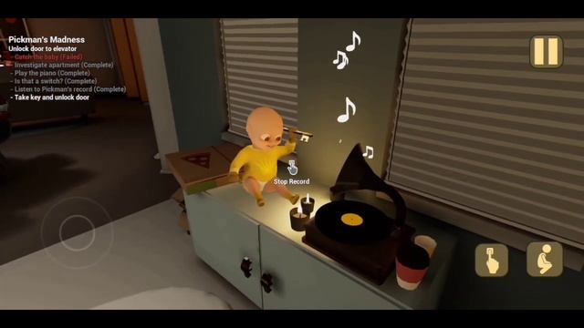 The Baby In Yellow Gameplay Part 2 Pickman Chapter (Android/iOS)