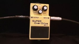 PEDAL WEDNESDAY: Boss SD-1 Super Overdrive DEMO