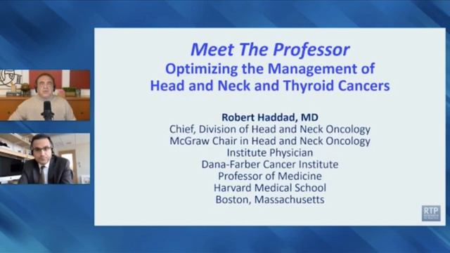 Head and Neck and Thyroid Cancers | Meet The Professor: Optimizing the Management of Head and Nec.. смотреть онлайн