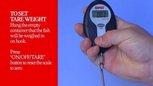 Rapala® RMDS 25 Scale Instructions