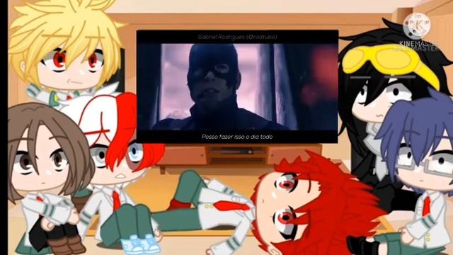 BNHA reagindo ao rap do Capitão América (Repost) (Deku AS capitão América) смотреть онлайн