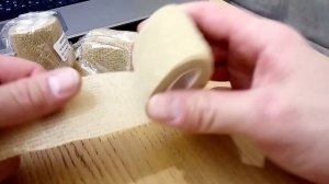 Эластичные самофиксирующиеся (когезивные) бинты с Али экспресс.